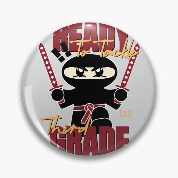 Item preview, READY TO TACKLE THIRD GRADE designed and sold by GAADesignz.