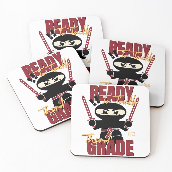Item preview, READY TO TACKLE THIRD GRADE designed and sold by GAADesignz.