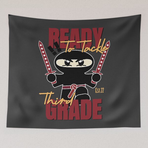 Item preview, READY TO TACKLE THIRD GRADE designed and sold by GAADesignz.