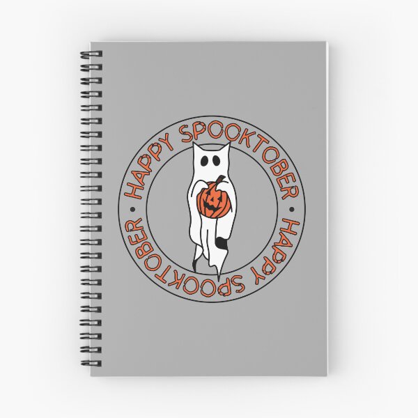 Item preview, Spooktober Spooky Kitty Cat in a ghost costume designed and sold by to-esu.