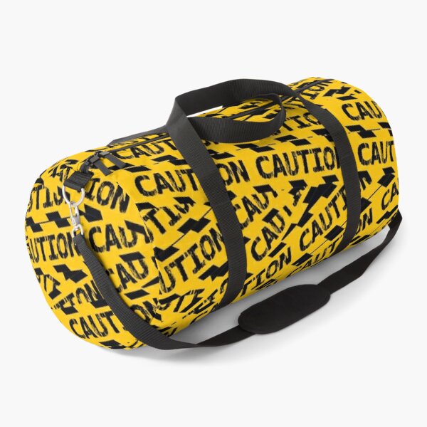 AWESOME, use caution / 3D render of awesome warning tape Wrapping Paper by  GrandeDuc