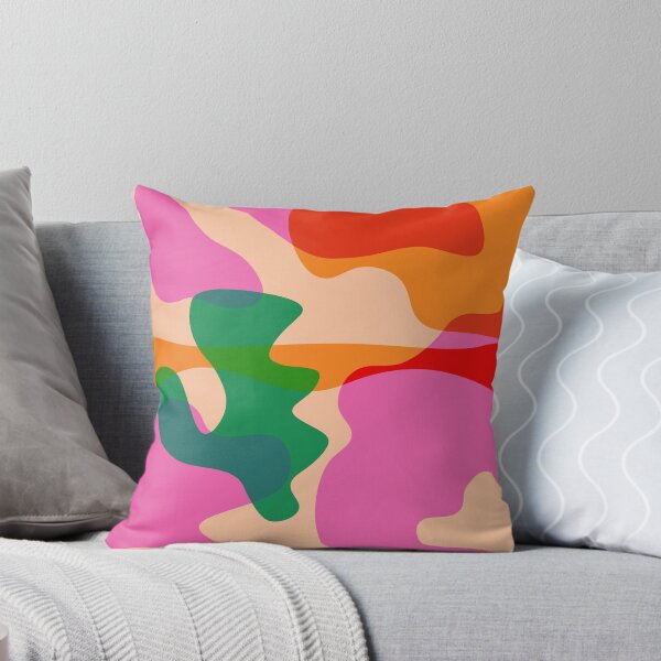 Item preview, scandi colourful abstract shapes piece designed and sold by LLCRG.