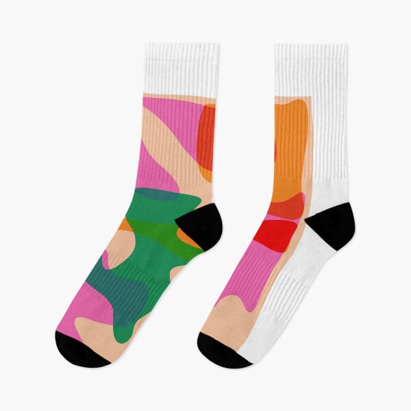 Item preview, scandi colourful abstract shapes piece designed and sold by LLCRG.