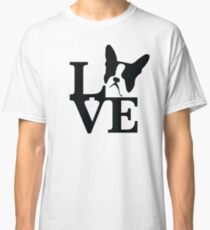 Boston Terrier Love Classic T-Shirt