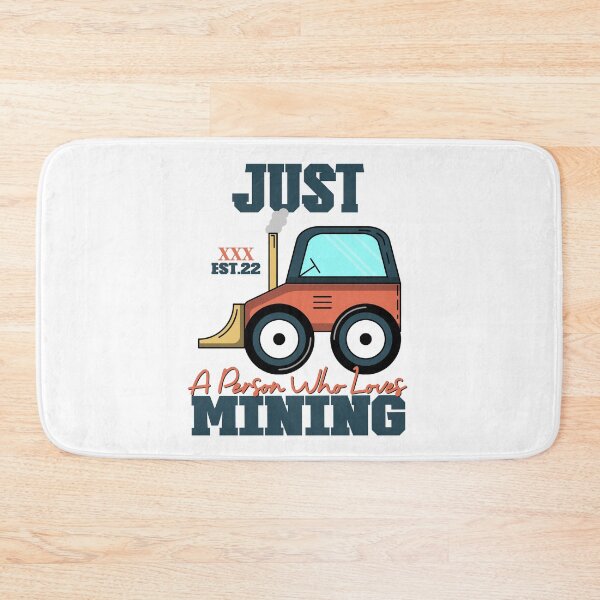 Item preview, JUST A PERSON WHO LOVES MINING designed and sold by GAADesignz.