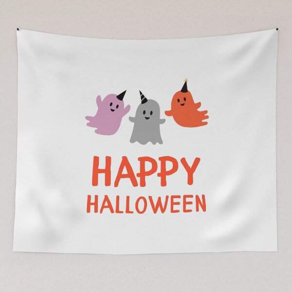 Item preview, Happy Halloween Purple and Orange Wicked Cute Design designed and sold by WBP Mart.