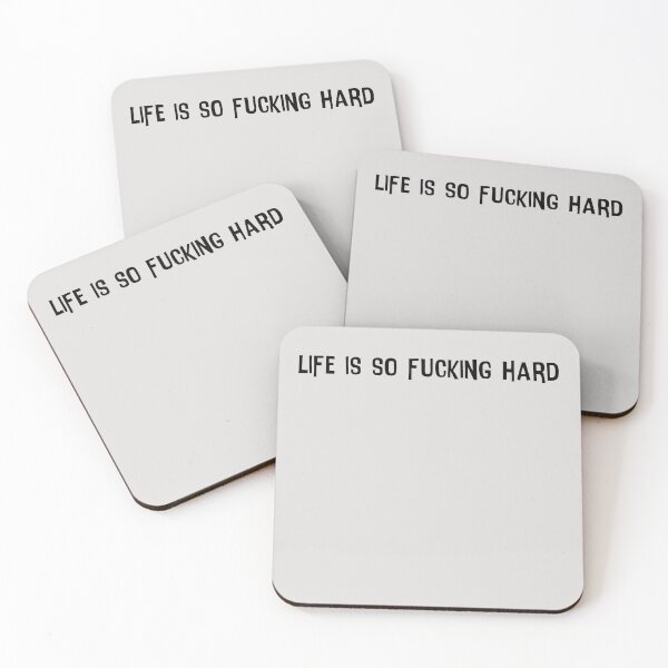 Item preview, Life Is So Fucking Hard  designed and sold by HiddenStar02.
