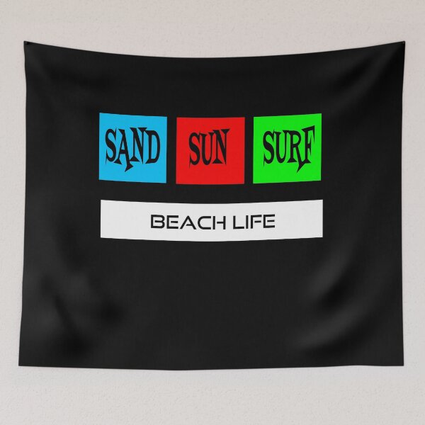 Item preview, Beach Life (sand,sun,surf) designed and sold by porfysoundtrack.