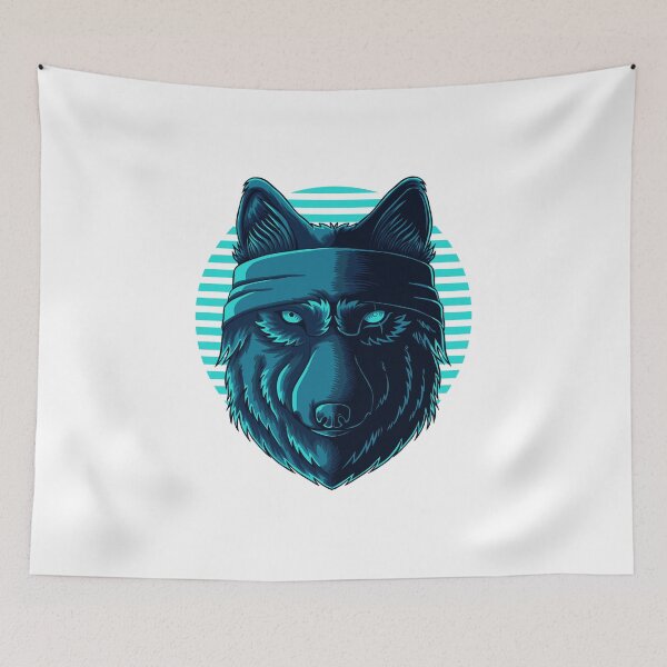 Item preview, zidika wolf Throw Pillow designed and sold by yes-com.