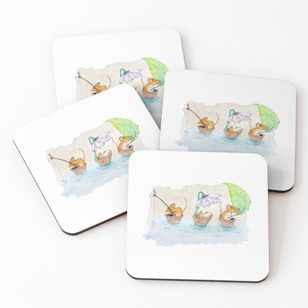 Item preview, mice in nut boats designed and sold by edcreativ.