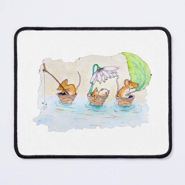 Item preview, mice in nut boats designed and sold by edcreativ.