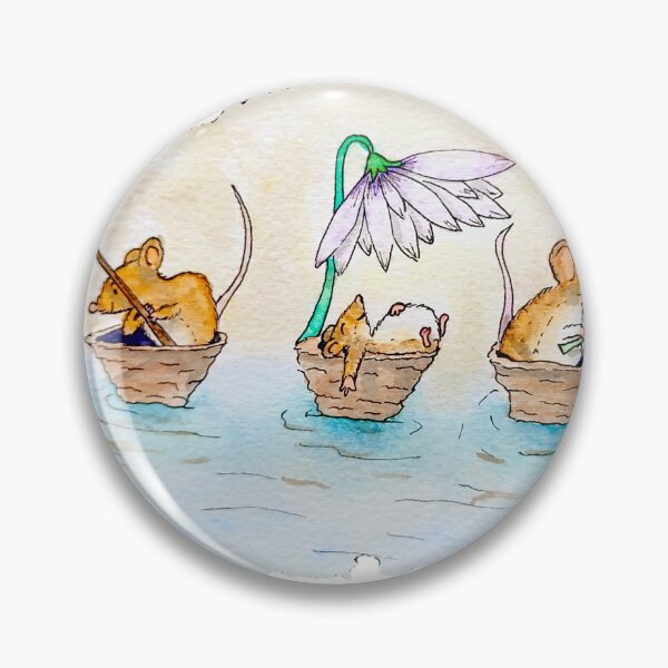 Item preview, mice in nut boats designed and sold by edcreativ.