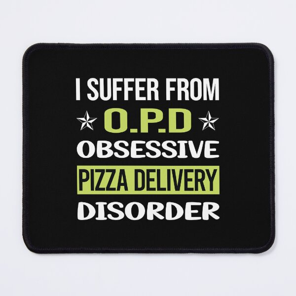 Item preview, Obsessive Love Pizza Delivery designed and sold by DrearyStore60.