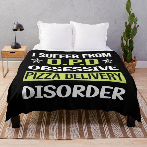 Item preview, Obsessive Love Pizza Delivery designed and sold by DrearyStore60.