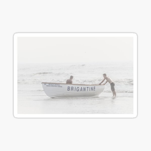 Artikel-Vorschau von Brigantine Rettungsboot, designt und verkauft von ShootFirstNYC.