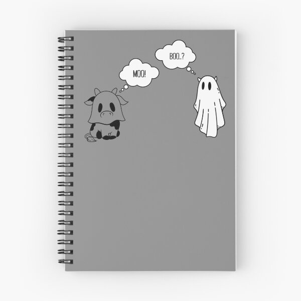 Item preview, Moo I Mean Boo Spooktober Halloween 2022 design designed and sold by to-esu.