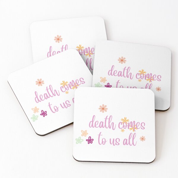 Item preview, Ditsy death comes to us all  designed and sold by OakenPrimrose.