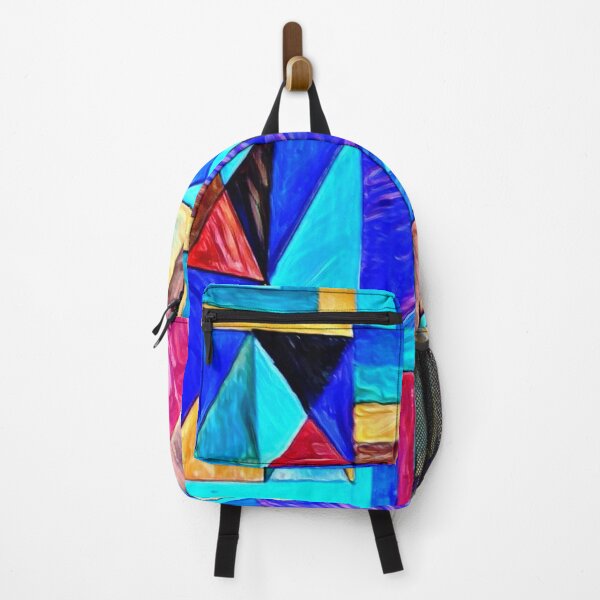 Item preview, Colorful geometric fun art  designed and sold by mindmaster007.