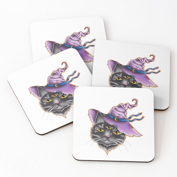 Item preview, Witchy Cat designed and sold by imbuedink.
