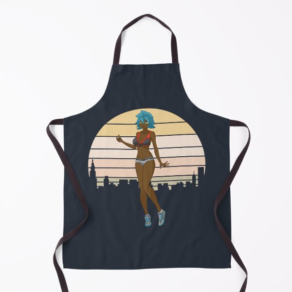 Item preview, Sporty Kawaii Anime Girl - Pixie Blue designed and sold by Chubuter.