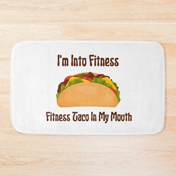 Artikelvorschau, Ich stehe auf Fitness Taco in meinem Mund Lustiges humorvolles Fitnessstudio entworfen und verkauft von ICbestshop.