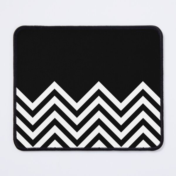 Item preview, Black and White zig zag chevron designed and sold by 247vibes.