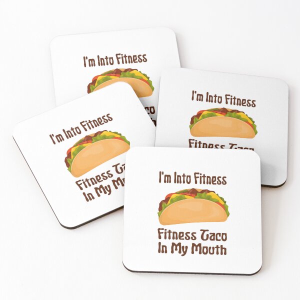 Item preview, Into Fitness Taco In My Mouth Funny Humorous gym designed and sold by ICbestshop.