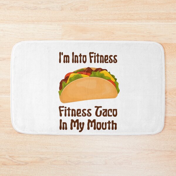 Artikelvorschau, Into Fitness Taco In My Mouth Lustiges humorvolles Fitnessstudio entworfen und verkauft von ICbestshop.