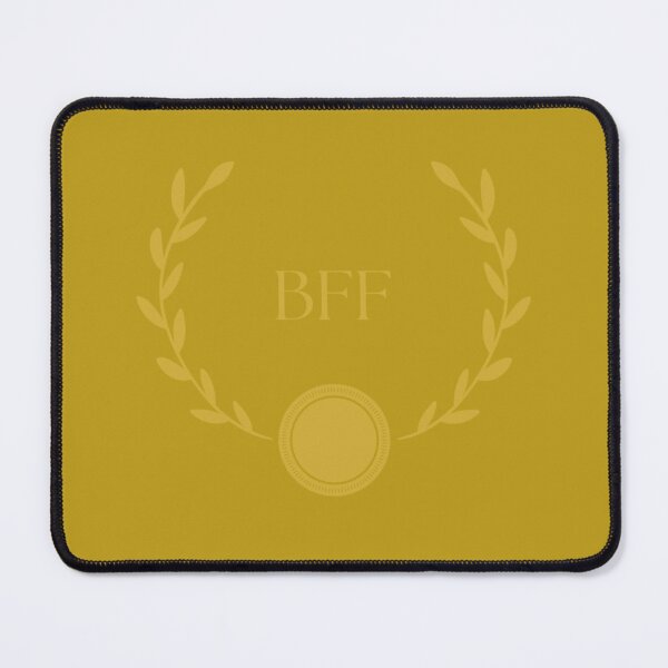 Item preview, BFF Gold Laurel Wreath with Sun Plate on Gold Foil background Wedding by Voluting designed and sold by WeddingVoluting.