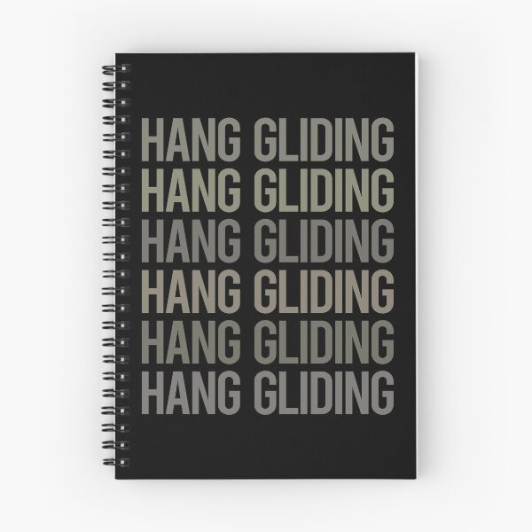 Item preview, Gray Text Art Hang Gliding Glider designed and sold by TarynBrown3126.
