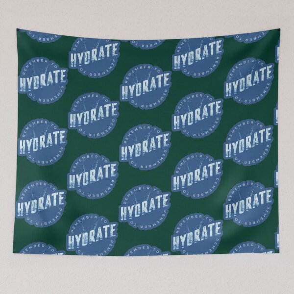 Item preview, Hydrate or Diedrate Hydrate Hydration Drink Water (4) designed and sold by JenniferWille.