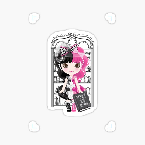Chika - Book Diva Doll Sticker
