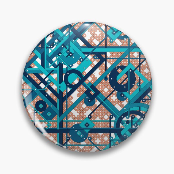 Item preview, Abstract geometric colorful vector pattern designed and sold by Familyshmot.