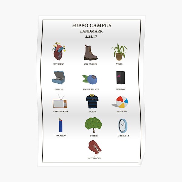LANDMARK POSTER Poster