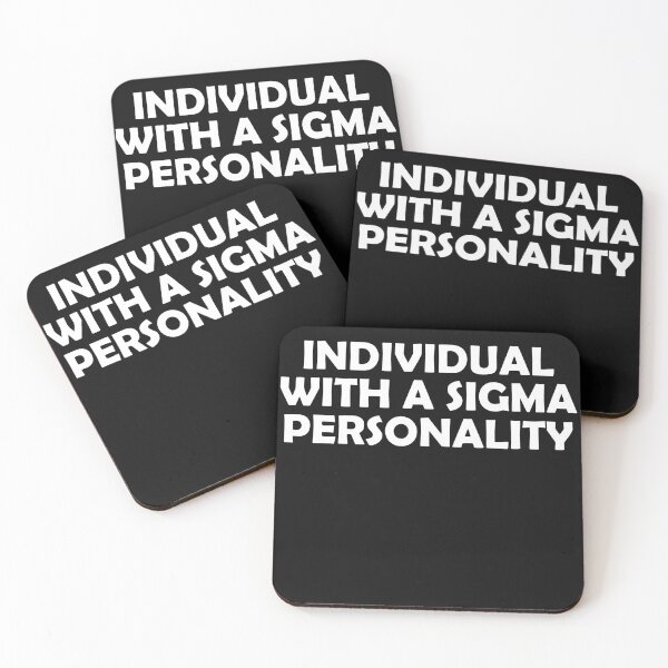 Item preview, Individual With A Sigma Personality  designed and sold by HiddenStar02.