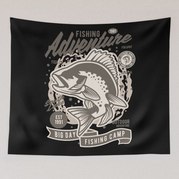 Item preview, Fishing Adrenaline, Gift for the Fisherman designed and sold by Sunnyhova.