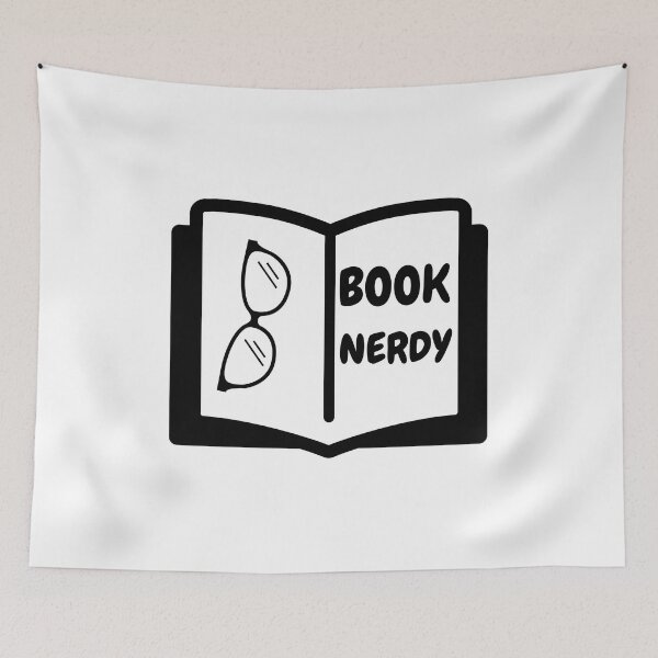 Artikelvorschau, Buch Nerdy - Buch Nerd Nerdy Brille entworfen und verkauft von BopleDesigns.