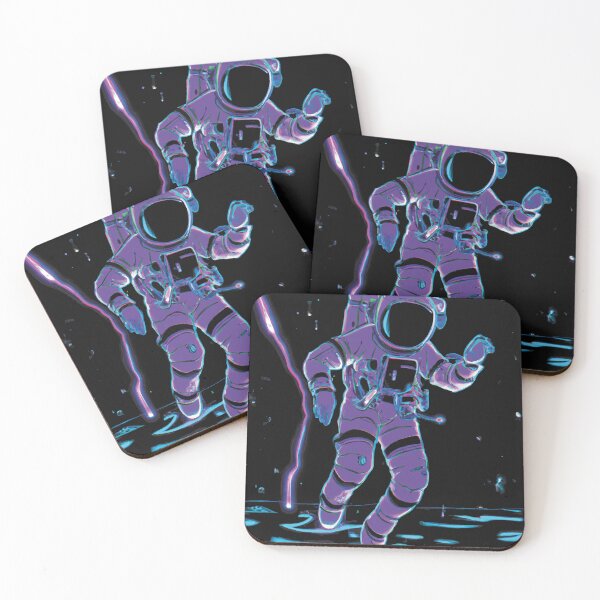 Item preview, Neon Astronaut Dancer designed and sold by GiakaiArt.