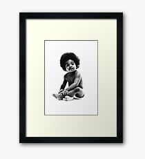 Lámina enmarcada Listo para morir Notorious BIG replica baby print