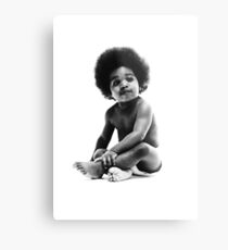 Ready to Die Notorious BIG replica baby print Metal Print