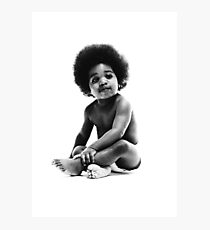 Ready to Die Notorious BIG replica baby print Photographic Print