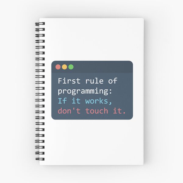 Item preview, First Rule of Programming designed and sold by NabilsDesign.