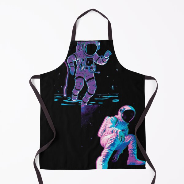 Aperçu de l'œuvre Combo Astronautes Néon créée et vendue par GiakaiArt.