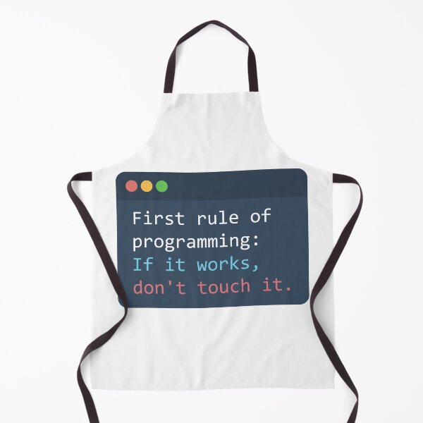 Item preview, First Rule of Programming designed and sold by NabilsDesign.