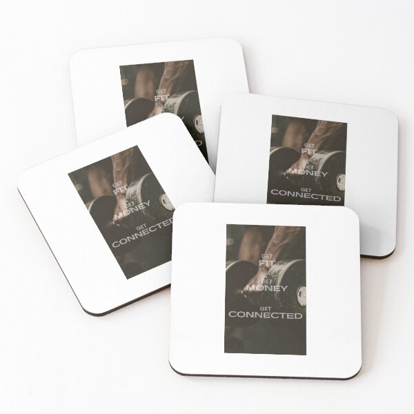 Item preview, Get Fit, Get Money, Get Connected designed and sold by The Third House.