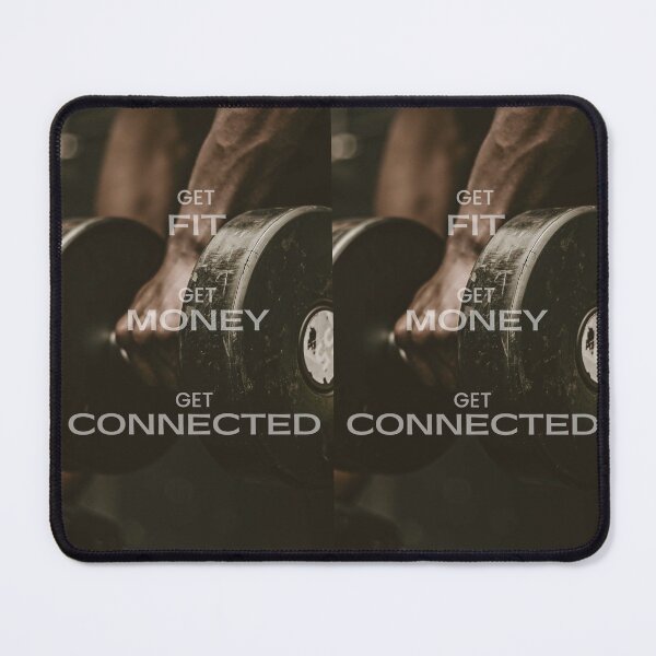 Item preview, Get Fit, Get Money, Get Connected designed and sold by The Third House.