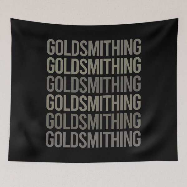 Item preview, Gray Text Art Goldsmithing Goldsmith designed and sold by TarynBrown3126.