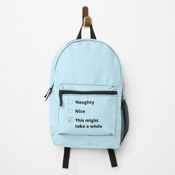Item preview, Naughty or nice? - life needs a bit of madness designed and sold by shanesil.