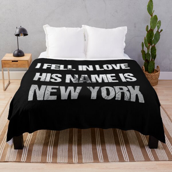 Item preview, i fell in love his name is new york designed and sold by YassJmShop.