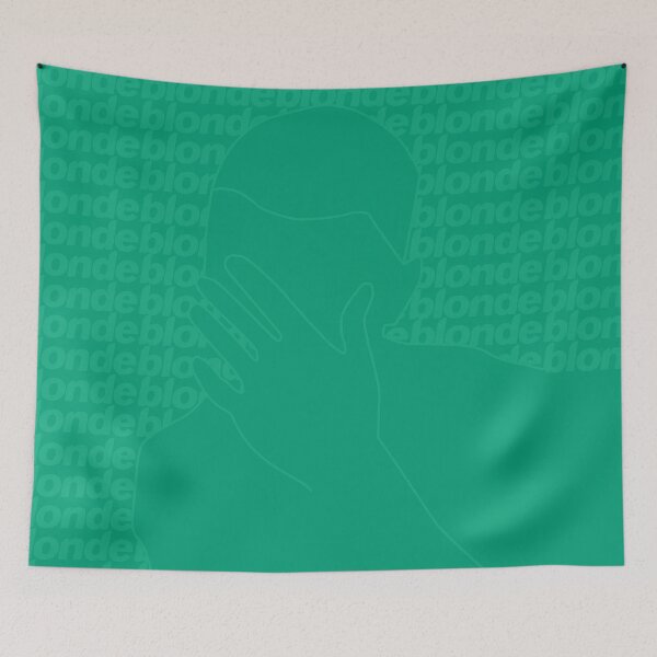 Item preview, blonde / frank ocean line art sea green designed and sold by LLCRG.